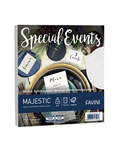 10 buste Special Events 120gr 170x170mm bianco 01 Favini A570118