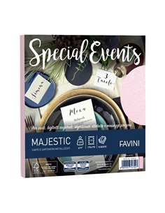 10 buste Special Events 120gr 170x170mm rosa 05 Favini A57S118