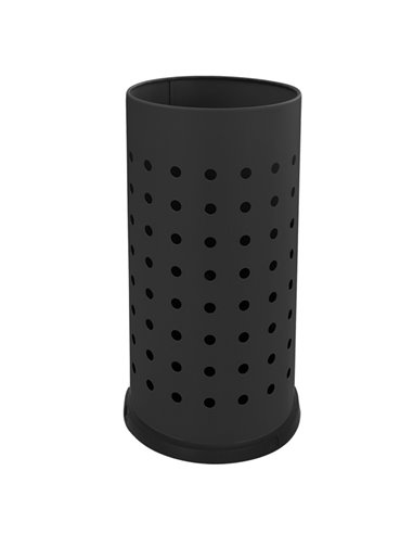 Portaombrelli forato 21L in acciaio nero Stilcasa 116/N STILCASA PORTAOMBRELLI