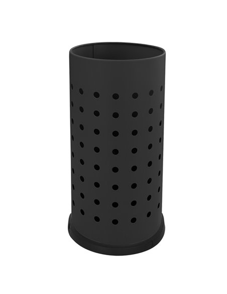 Portaombrelli forato 21L in acciaio nero Stilcasa 116/N STILCASA PORTAOMBRELLI