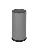 Portaombrelli Steel con vaschetta interna 22L in acciaio grigio Stilcasa 581/G