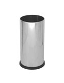 Portaombrelli Steel con vaschetta interna 22L in acciaio inox lucido Stilcasa 581/A