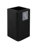 Portaombrelli Cubo 38x38x65cm in acciaio nero Stilcasa PU90F-N06
