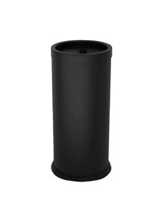 Posacenere autoestinguente coperto da terra nero Stilcasa 540/N STILCASA CESTINI E POSACENERE