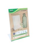Portadepliant in PET riciclato f.to A5 - 15x21cm Lebez 81757