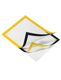 Cornice espositiva adesiva Duraframe® A4 21x29,7cm giallo DURABLE 4872-04