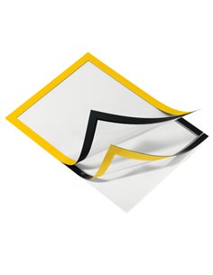 Cornice espositiva adesiva Duraframe® A4 21x29,7cm giallo DURABLE 4872-04 DURABLE CORNICI DA PARETE E SUPPORTI