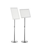 Espositore da pavimento con cornice a scatto in alluminio f.to A4 4798-23