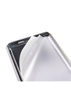 Espositore da pavimento con cornice a scatto in alluminio f.to A4 4798-23 DURABLE CORNICI AUTOPORTANTI 2