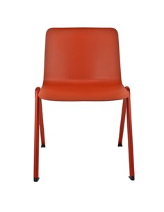 Seduta attesa Plus Rosso senza braccioli PLVPBR ROSSO 2
