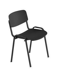 Seduta attesa Milk nero s/braccioli MKS/2/NE Unisit SEDUTE ATTESA