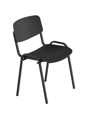 Seduta attesa Milk nero s/braccioli MKS/2/NE Unisit SEDUTE ATTESA