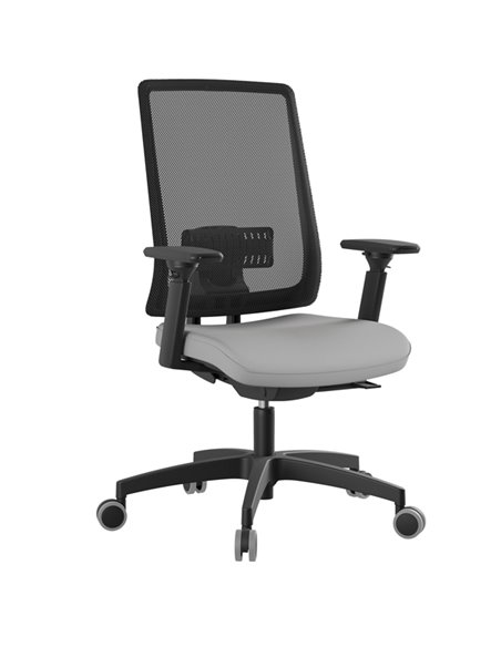 Poltrona semidirezionale X-Pro Grigio c/ braccioli regolabili XPA/BR2D/OI Unisit SEDUTE DIREZIONALI
