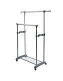 Appendiabiti su ruote Gastone 2 barre Perfetto 0511A