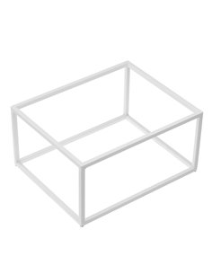 Stand buffet in metallo GN 1/2 32,5x26,5x16cm bianco Leone T0583.Y