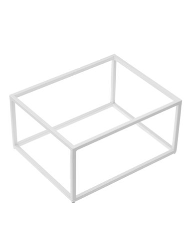 Stand buffet in metallo GN 1/2 32,5x26,5x16cm bianco Leone T0583.Y