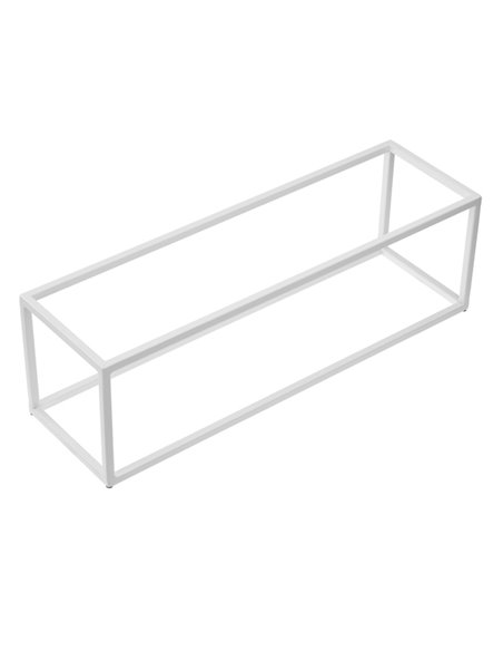 Stand buffet in metallo GN 2/4 53x16,5x16cm bianco Leone T0585.Y
