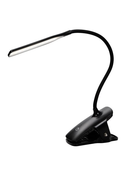 Lampada LEDCLIP 2,8W Nero Alba LEDCLIP N