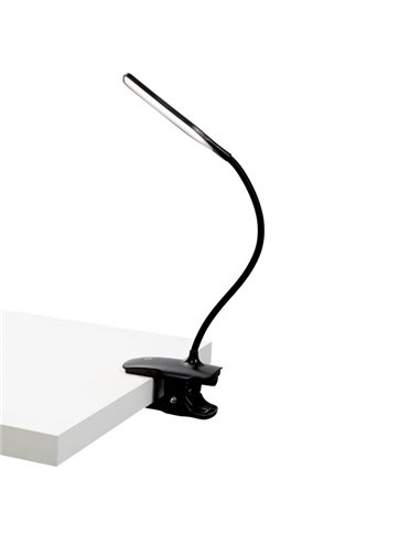 Lampada LEDCLIP 2,8W Nero Alba LEDCLIP N
