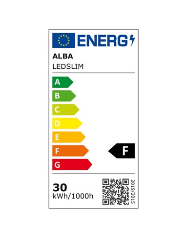 Lampada da terra LEDSLIM Nero Alba LEDSLIM N ALBA LAMPADE DA TAVOLO