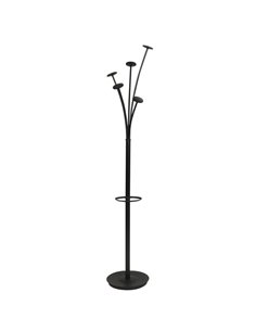 Appendiabiti a 5 posti 175cm nero Festival N Alba PMFEST N ALBA APPENDIABITI