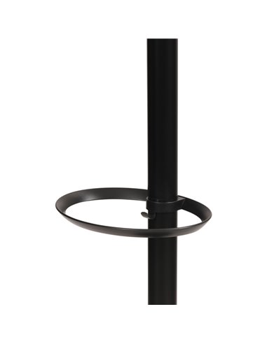 Appendiabiti a 5 posti 175cm nero Festival N Alba PMFEST N ALBA APPENDIABITI