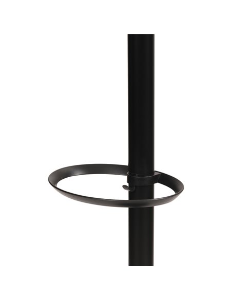 Appendiabiti a 5 posti 175cm nero Festival N Alba PMFEST N ALBA APPENDIABITI