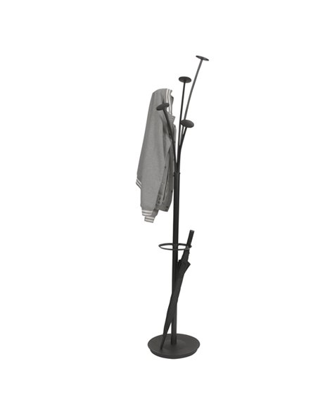 Appendiabiti a 5 posti 175cm nero Festival N Alba PMFEST N ALBA APPENDIABITI