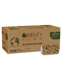 Pacco 206 asciugamani piegati a V H21 x 20,3cm SIMPLIFY Papernet 421822