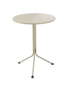 Tavolo basso ribaltabile avorio tondo H 75cm Lemon LETR7R/BI Unisit TAVOLI BAR