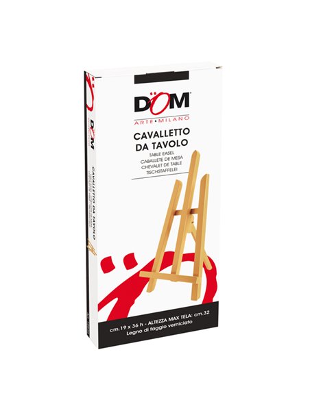 Cavalletto da tavolo in legno Lyra dim. 19x36cm Deco 10546 DECO ACCESSORI PITTURA