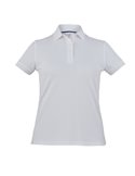 Polo donna Susan taglia L bianco Giblor's Q2L00268-C01-L