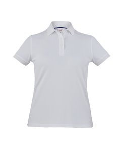Polo donna Susan taglia L bianco Giblor's Q2L00268-C01-L