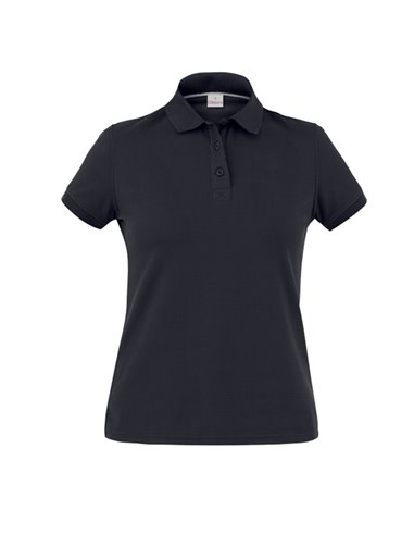 Polo donna Susan taglia M nero Giblor's Q2L00268-U32-M
