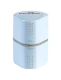 Temperamatite 3 fori Grip 2001 c/doppio serbatoio sky blue Faber-Castell 183874