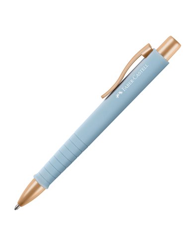 Penna a sfera 0,7mm Poly Ball Urban fusto sky blue Faber Castell 241186