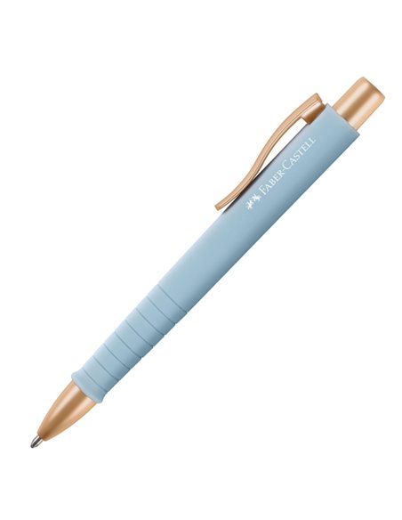 Penna a sfera 0,7mm Poly Ball Urban fusto sky blue Faber Castell 241186
