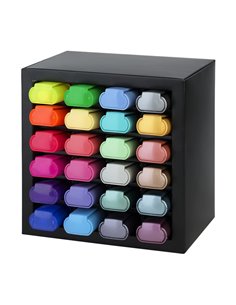 Deskset 24 evidenziatori Textliner 46 in colori assortiti Faber Castell 254602 2