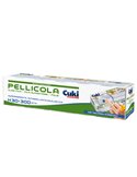 Roll pellicola trasparente PVC H300mm x 300mt con seghetto Cuki Professional 3530131