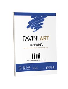 Blocco collato Drawing Favini Art 30fg 140gr A4 A420394