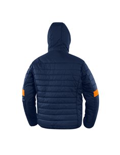 Piumino imbottito Bloom Tg. XL blu/arancio Deltaplus BLOOMBMXG 2