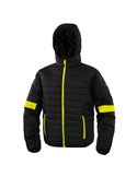 Piumino imbottito Bloom Tg. XL nero/giallo Deltaplus BLOOMNOXG