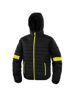 Piumino imbottito Bloom Tg. XL nero/giallo Deltaplus BLOOMNOXG DELTAPLUS GIACCHE-GILET-GIUBBINI
