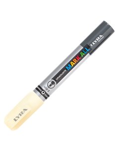 Marcatore Graduate Mark All punta tonda giallo chiaro Lyra L6820005 2