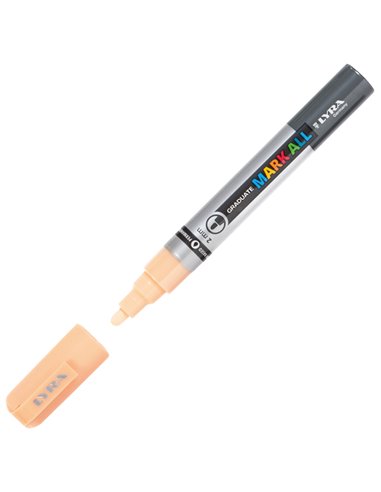 Marcatore Graduate Mark All punta tonda rosa pesca Lyra L6820031