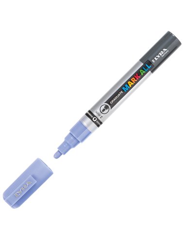 Marcatore Graduate Mark All punta tonda blu indaco Lyra L6820044