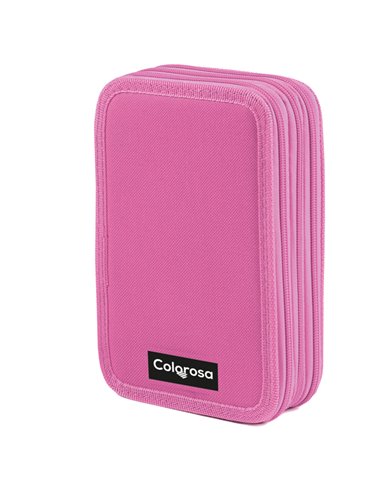 Astuccio 3 zip Colors 13x20x7.5cm colori assortiti Colorosa 368300.1