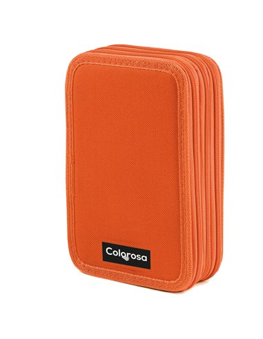 Astuccio 3 zip Colors 13x20x7.5cm colori assortiti Colorosa 368300.1