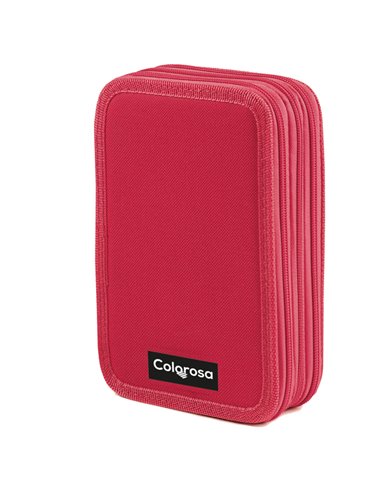 Astuccio 3 zip Colors 13x20x7.5cm colori assortiti Colorosa 368300.1