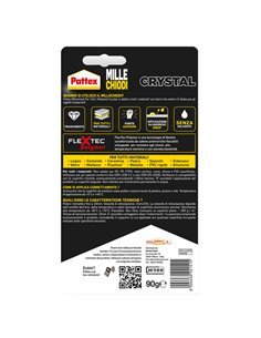 Colla PATTEX Crystal 90g Blister 2449235 2